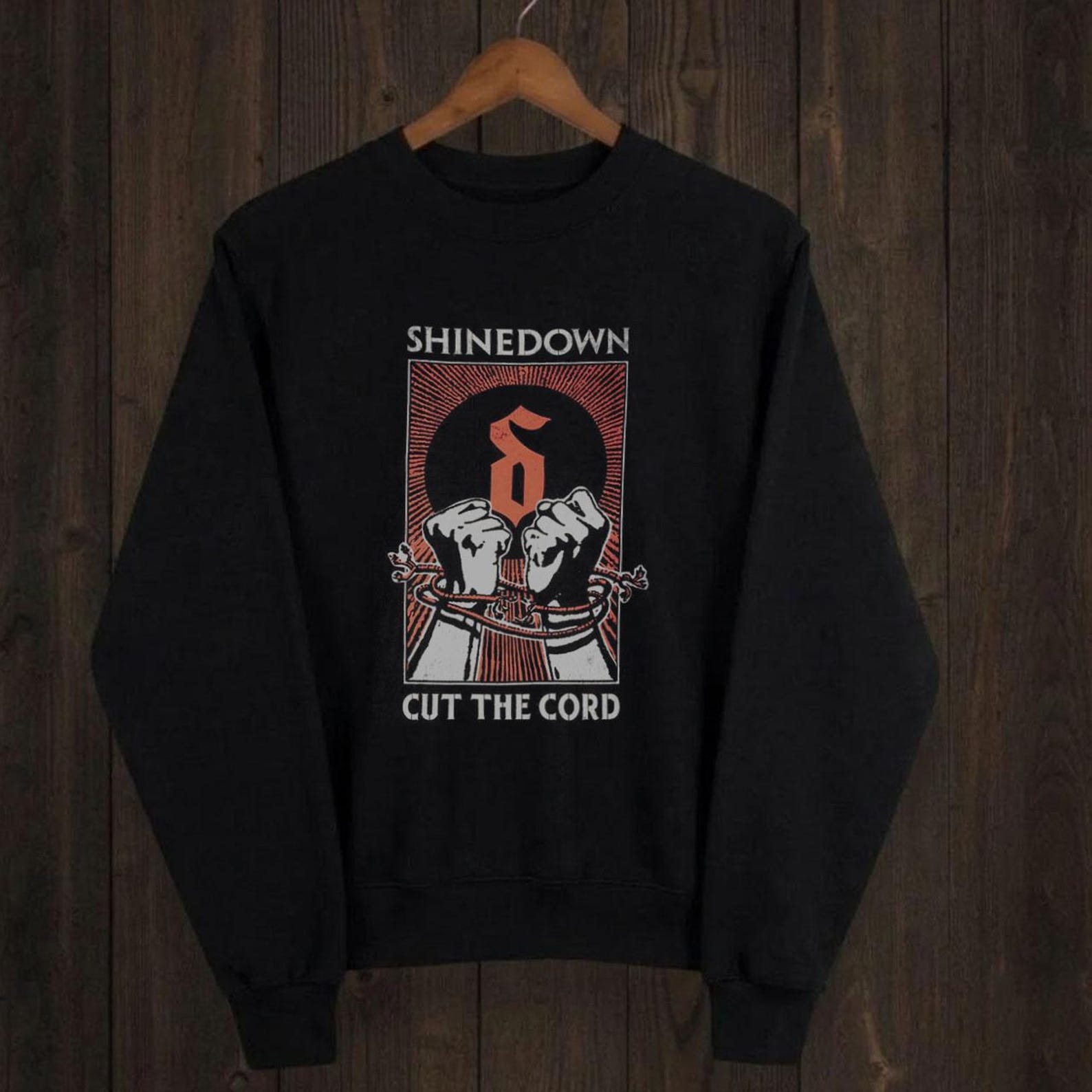shinedown SweaT-Shirt, Graphic SweaT-Shirt , Y2k Alt Goth unisex-SweaT-Shirt M