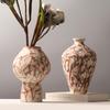 Modern Retro Abstract Art Pottery Vase for Home or Hotel Decor