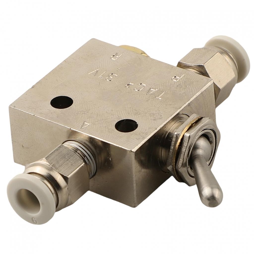 6mm Anschluss Pneumatikventil TAC231V 2 Positionen 3 Wege für Luftsysteme