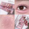 Miss Lara 12-Color Eyeshadow Palette: Shimmer, Matte & Glitter In Orange, Brown, and Earth Tones for Women and Beginners.