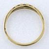 Ring K18 yellow gold/diamond #8.6(US Size) 1.8g Women Used