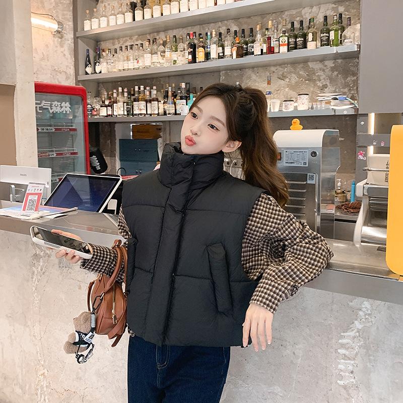 Vest Women's Short New Loose Small Vest Vest Winter Coat