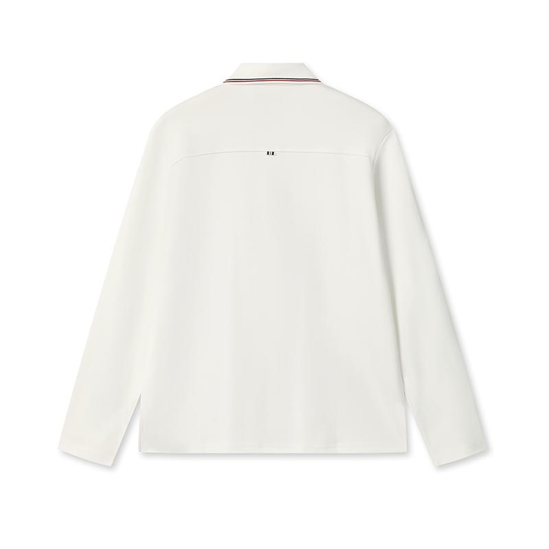 New FILA HERITAGE Polo Shirt Men's Cloud White F11M548223FWT