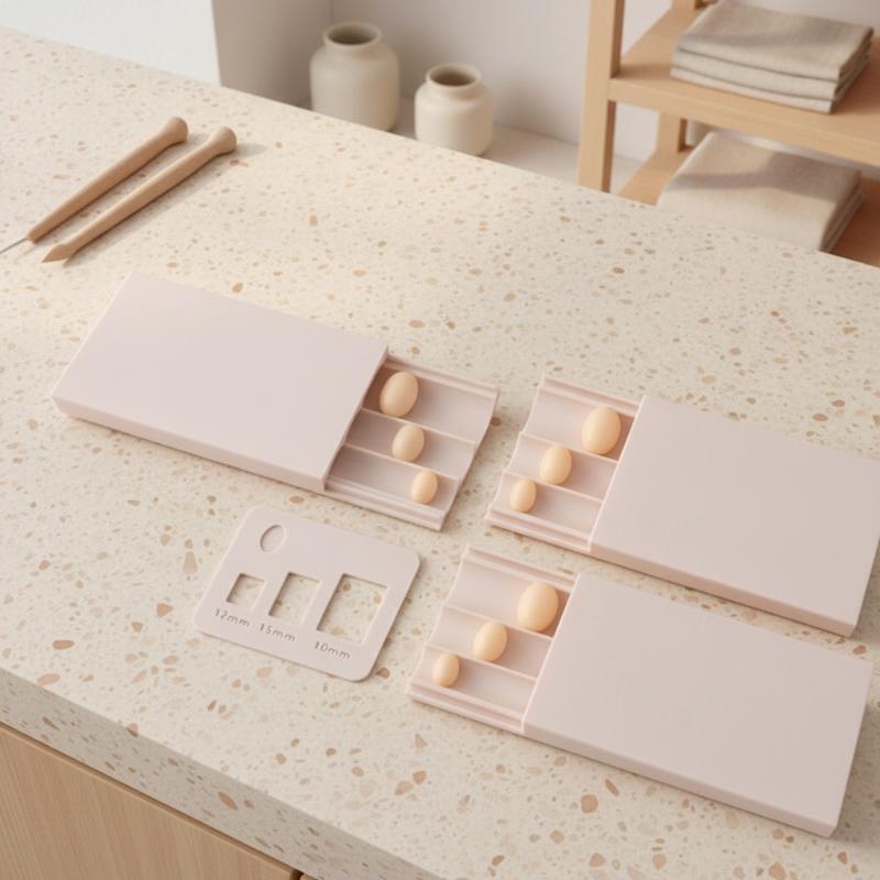 3D Egg Shaped Clay Mold Round Ball Forming Roller Polymer Clay Molding Handmade Craft Supplies Diy Jewelry Earrings Rapid Tool