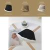 Fashionable Thick Faux Suede Womens Bucket Hat For Winter And Autumn