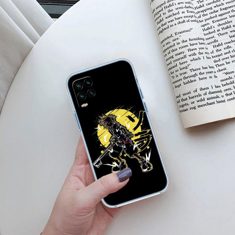 Kingdom Hearts Transparent Phone Case for Motorola Moto G7 G8 G9 G84 G85 G73 G24 G15 Z2 Play Power Plus