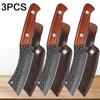 Kitchen Knife Handmade Butcher Meat Cleaver Bone Knife Stainless Steel Fruit Vegetable Fish Slicing Boning Knives Cooking