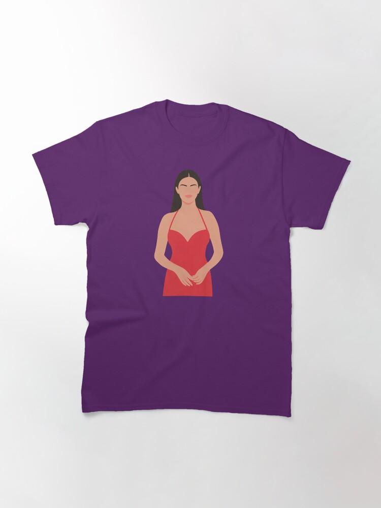 Selena Gomez Lineless Illustration Classic T-Shirt