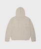 SAINTPAIN Sp Cross Damaged Knit Zip-Up Ivory