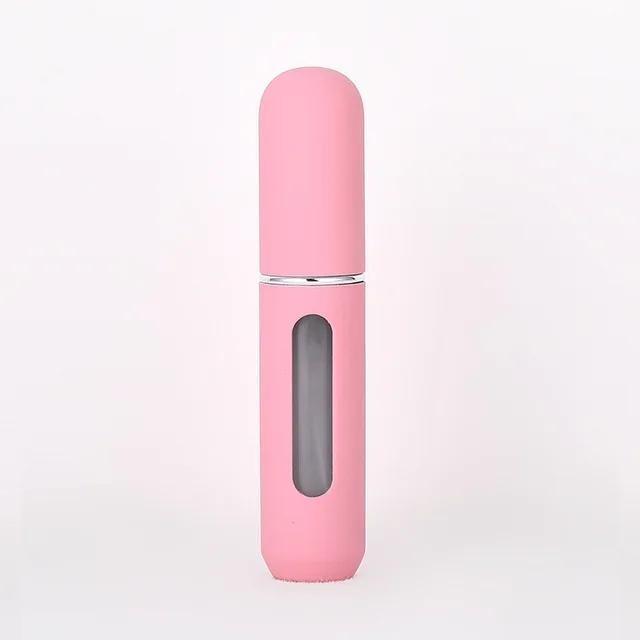 

Мини-путешествующий портативный флакон для духов ярких цветов с нижним наполнением, жидкий разлив в бутылки, тонкий распылитель, многоразовая банка, пустая косметика розовый