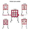 Height Adjustable Mobile Golf & Baseball Practice Net