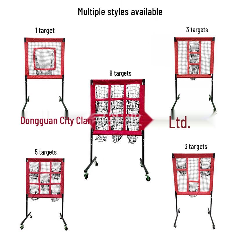 Height Adjustable Mobile Golf & Baseball Practice Net