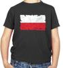 Polen Fahne Kinder T-Shirt - Warschau - Europa - Republik - Land - Reisen - Fahnen