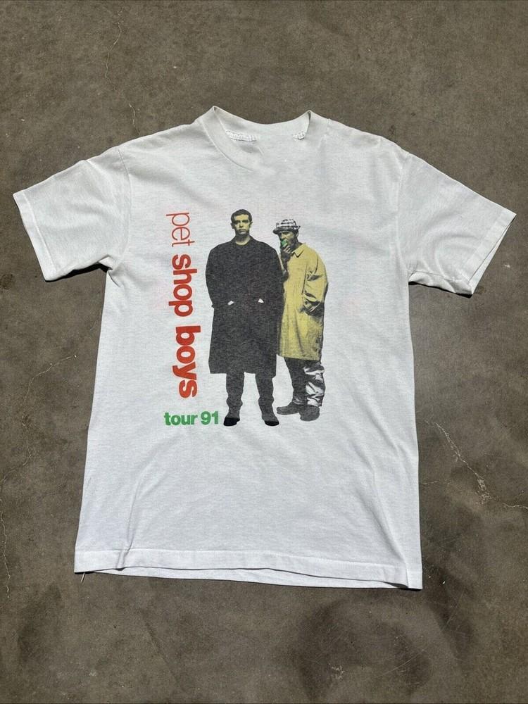 Pet Shop Boys Super Rare Tour Shirt 2side All Size Unisex T-Shirt XXL