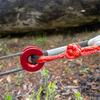 Recovery Snatch Ring Block Pulley 41000lbs w/ Soft Shackle Tow Winch Rope Strap