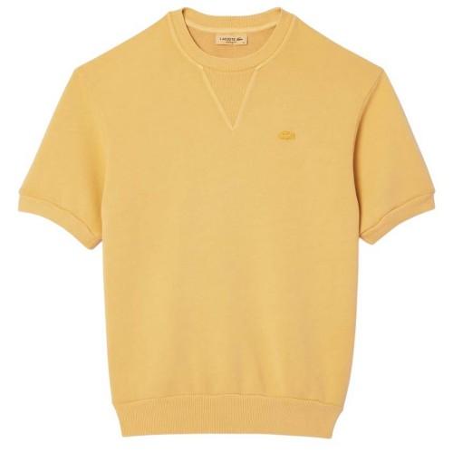 Lacoste Womens/Ladies Natural Dyed Fleece T-Shirt