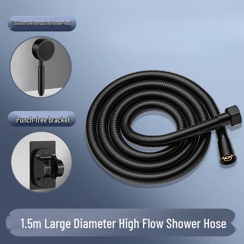 OLOEY 1.5m Flexible Shower Hose Set