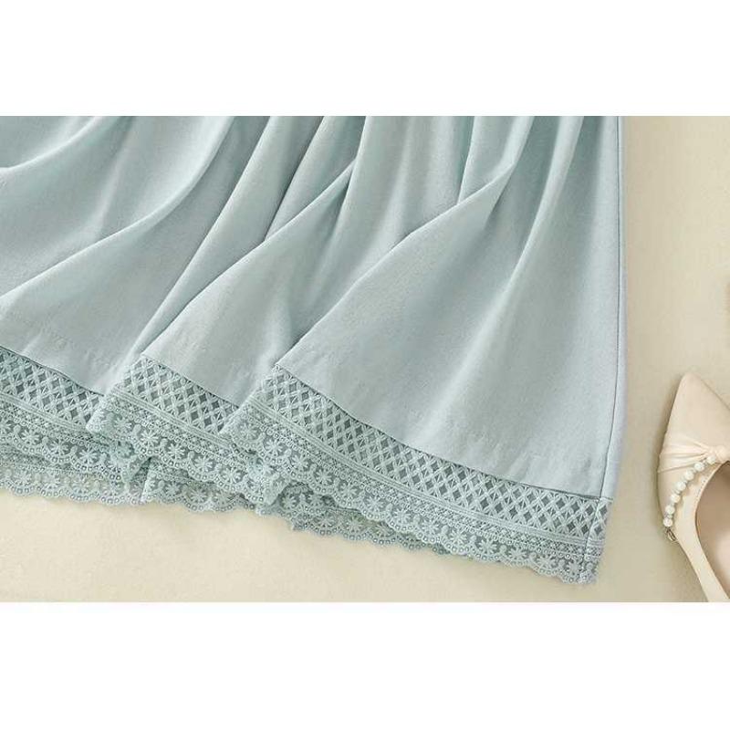 The New Summer Skirt for Women Is Retro and Versatile, with A Loose-fitting Waist That Makes You Look Slimmer