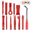 12 Pcs Plastic Car Door Trim Removal Tool Kit for Interior Panel Clip Disassembly Without Scratching Paint Surface