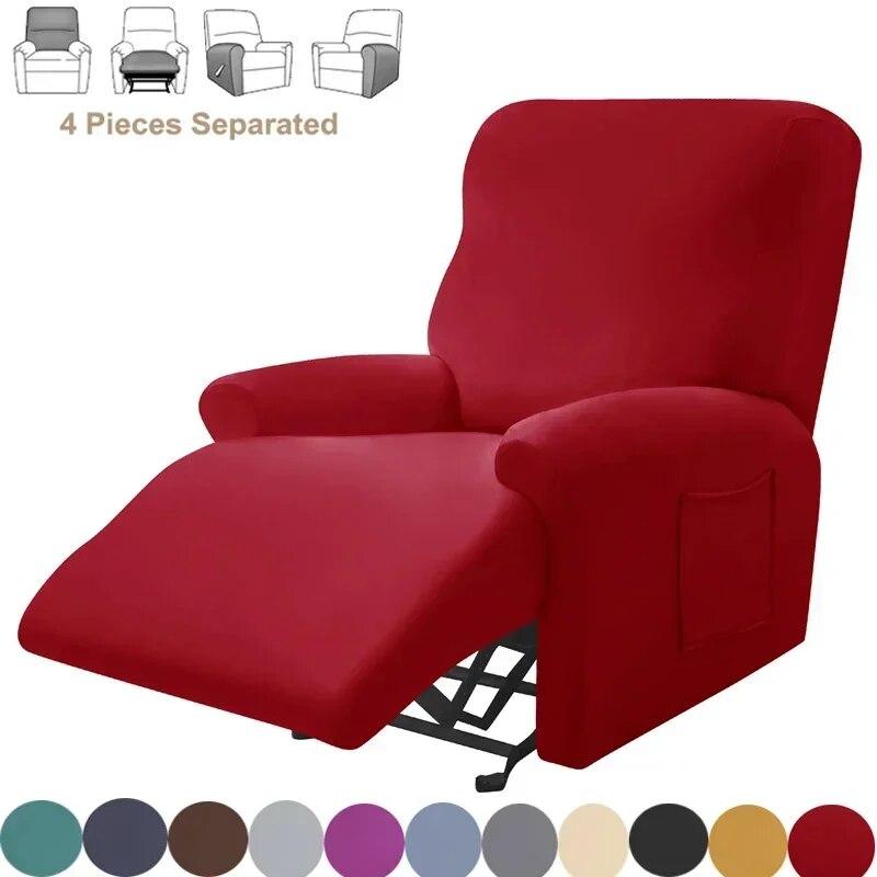 Split Recliner Sofa Cover for Living Room Spandex Relax Lazy Boy Chair Cover Elastic Armchair Cover Furniture Protector Covers
