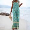 Tuta da Donna Pantaloni Moda Casual Tasche Laterali Stampa Floreale Tuta