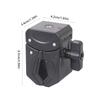 Adjustable Grip Clamp for Photography Equipment 1/4inch Female Thread Camera Light Phone Mount Photography Accessories