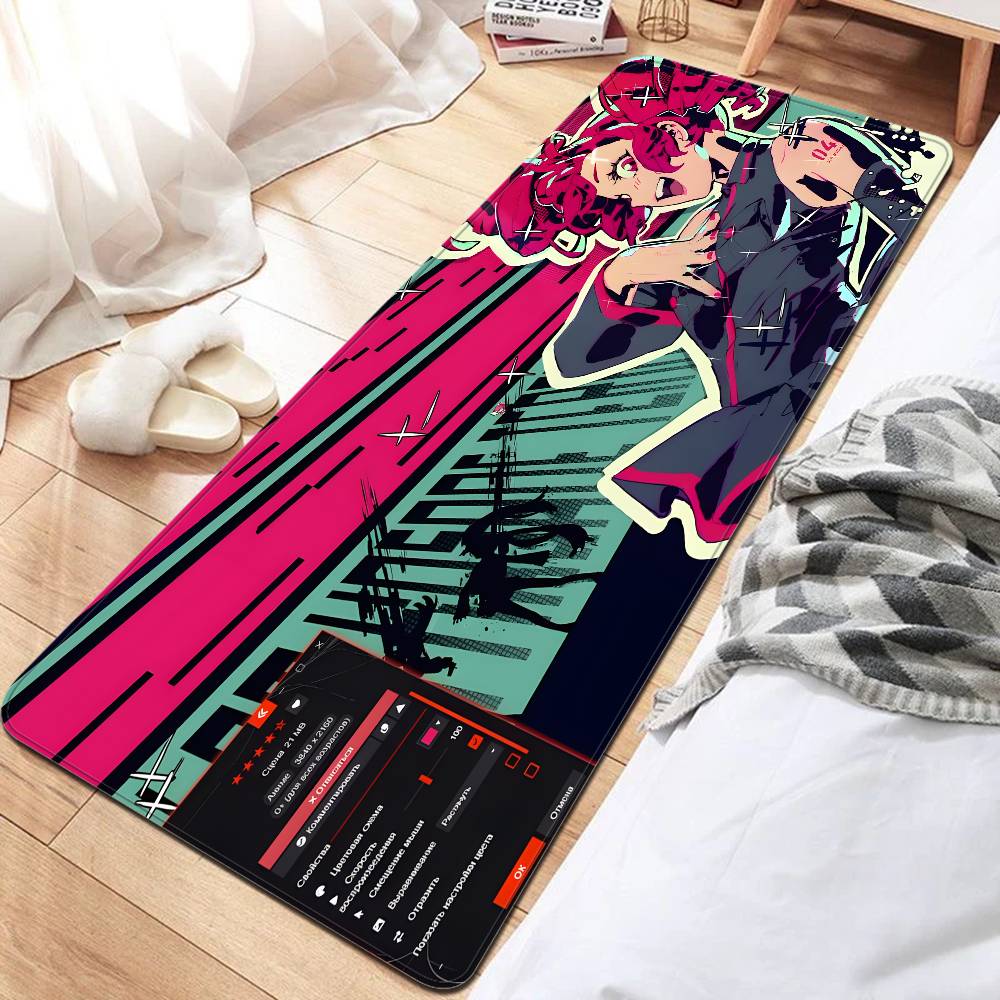 Popular Vocaloid K-Kasane T-Teto Hallway Carpet Non-Slip Laundry Room Mat Laundry Decor Balcony Child Living Room Toilet Rug