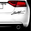 DYS Auto Shop Limited Edition Letter Avtagbar Bil Auto Body Bumper Decal Stickers Decoration
