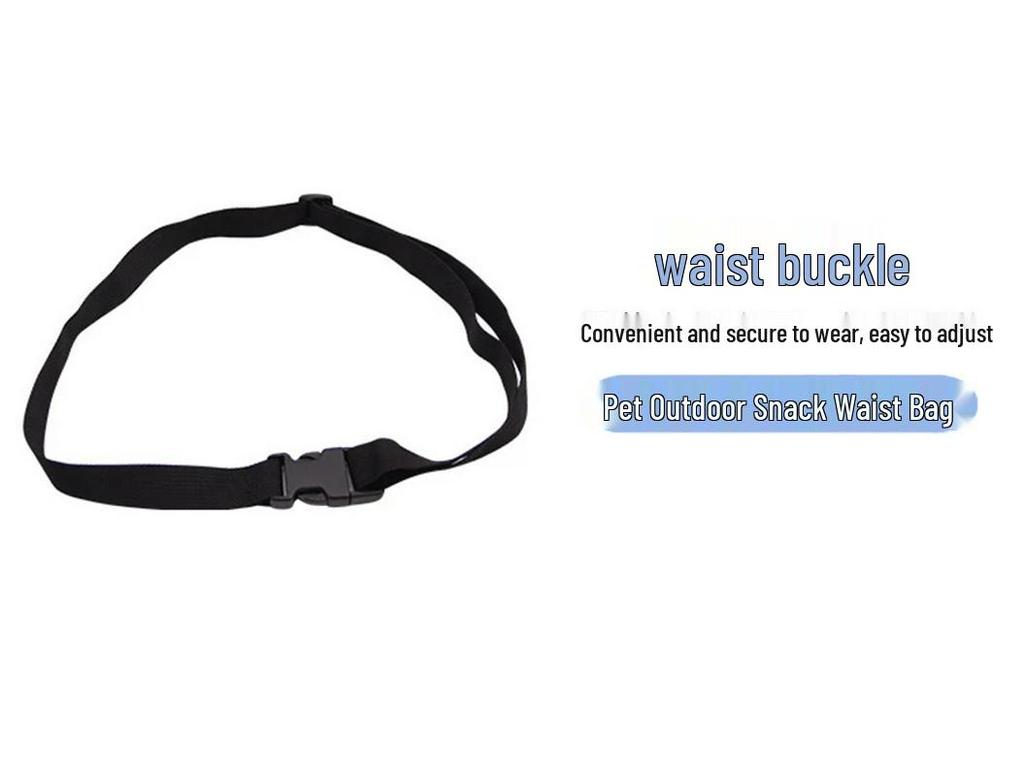 Portable Pet Training Waist Bag for Outdoor Use