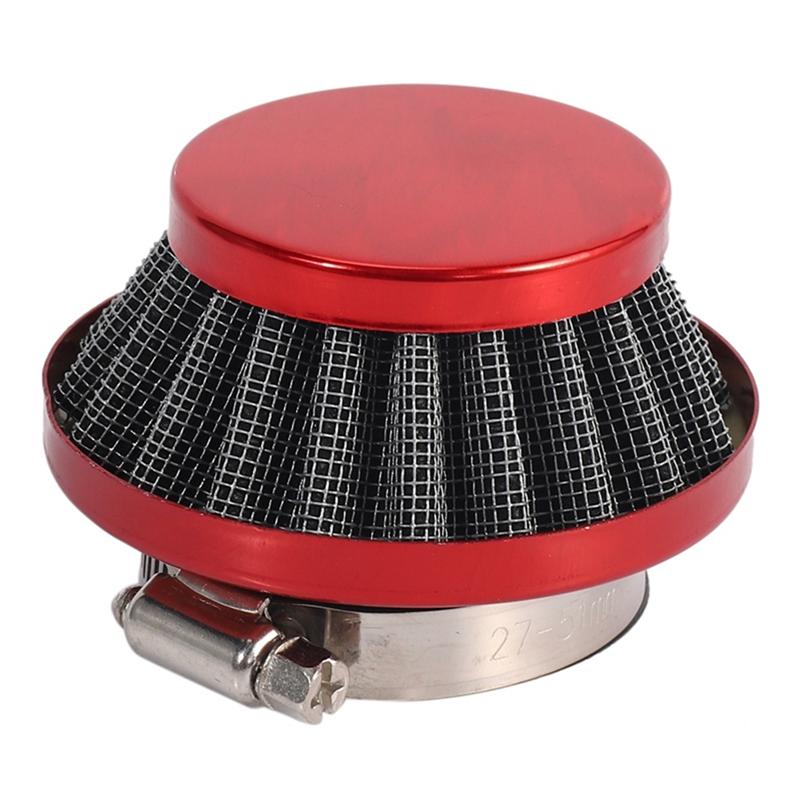 Air Filter 35MM Air Filter For 47/49Cc Pocket Bike Air Filter MINI Bike Parts Carburetor Cleaner Air Filter Silver