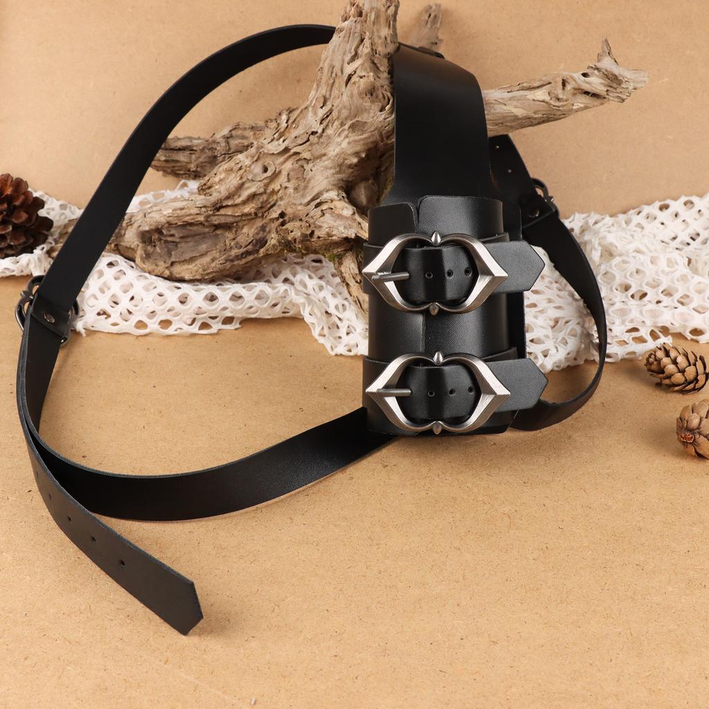Medieval Viking PU Leather Swordcase Belt Halloween Retro Dress Up Accessories