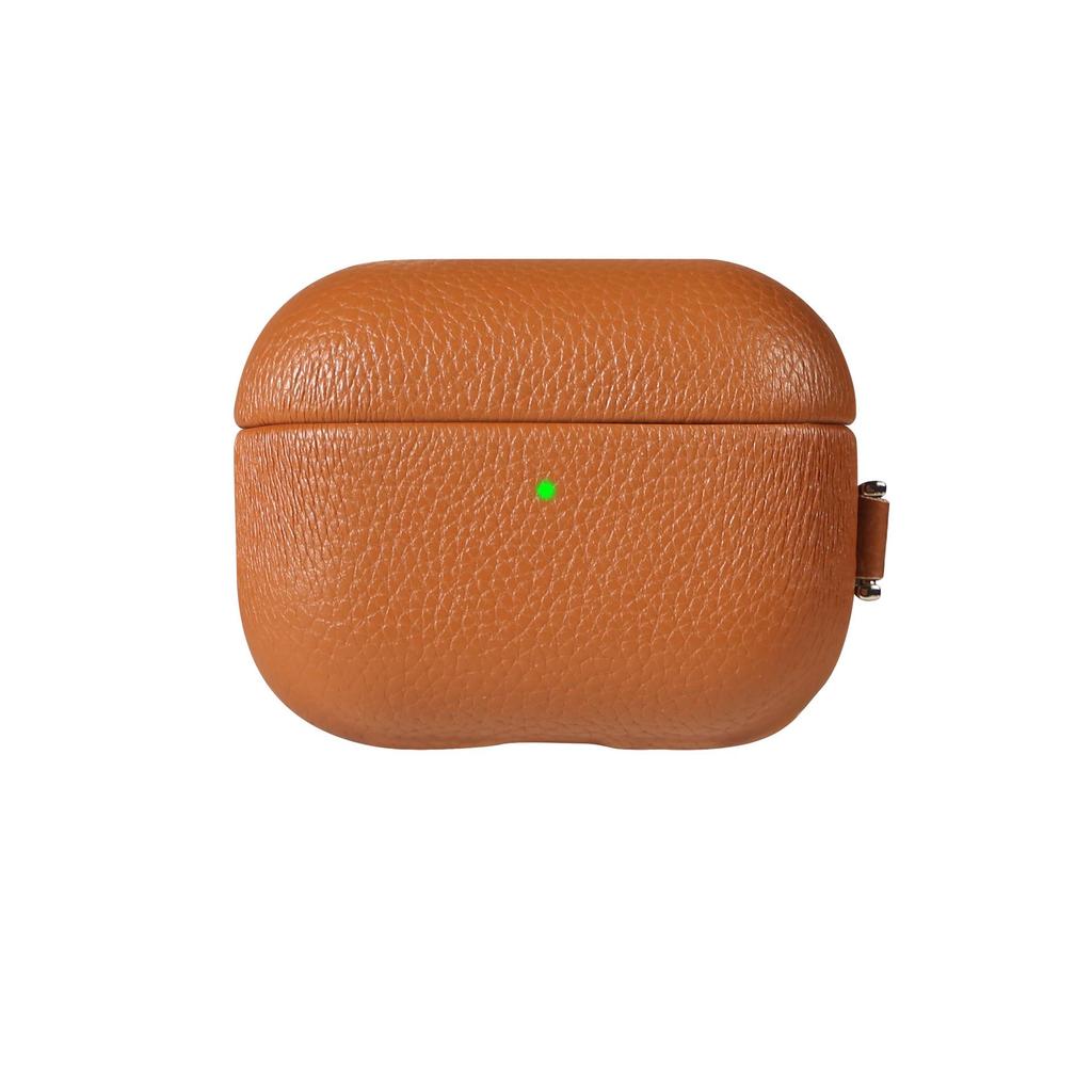 Lychee Pattern Leather Case for AirPods 4 - 4th Gen Protective Cover