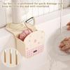 Portable Macaron Sink Drain Basket Hanging Detachable Sink Storage Rack Toast Shape Kitchen Sink Filter Basket Kitchen Supplies