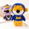 Lovely Bear Cartoon Plush Toy With Adorable Features Ideal For Collectors Kids And