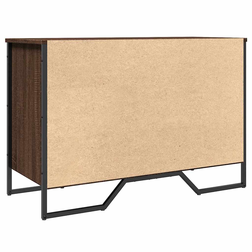 Vidaxl Szafka Na Buty, Brązowy Dąb, 90X38X61,5 Cm
