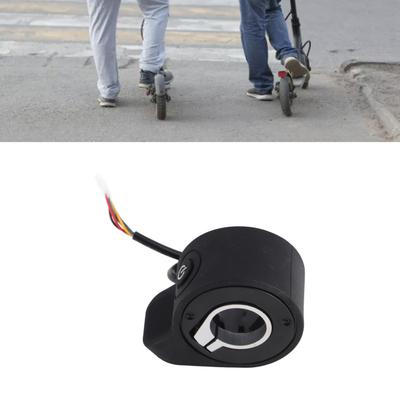 Electric Scooter Thumb Throttle ABS Single Button Electric Scooter Throttle Speed Control for Upgrade