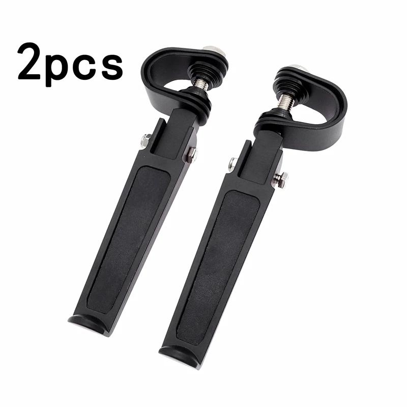 1 Pair Motorcycle Highway Engine Guard Crash Bars Foot Pegs Motorbike Accessories For Harley Davidson Honda Suzuki чёрный