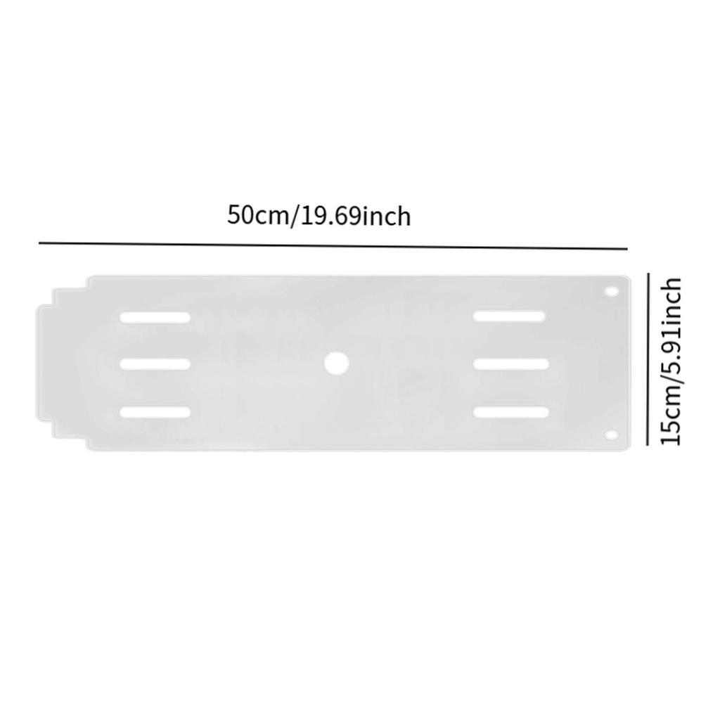 Acrylic Aquarium Cover with Feeding Holes Clear Anti Jumping Fish Tank Lid Cover for DIY Fish Tank Easy to Install