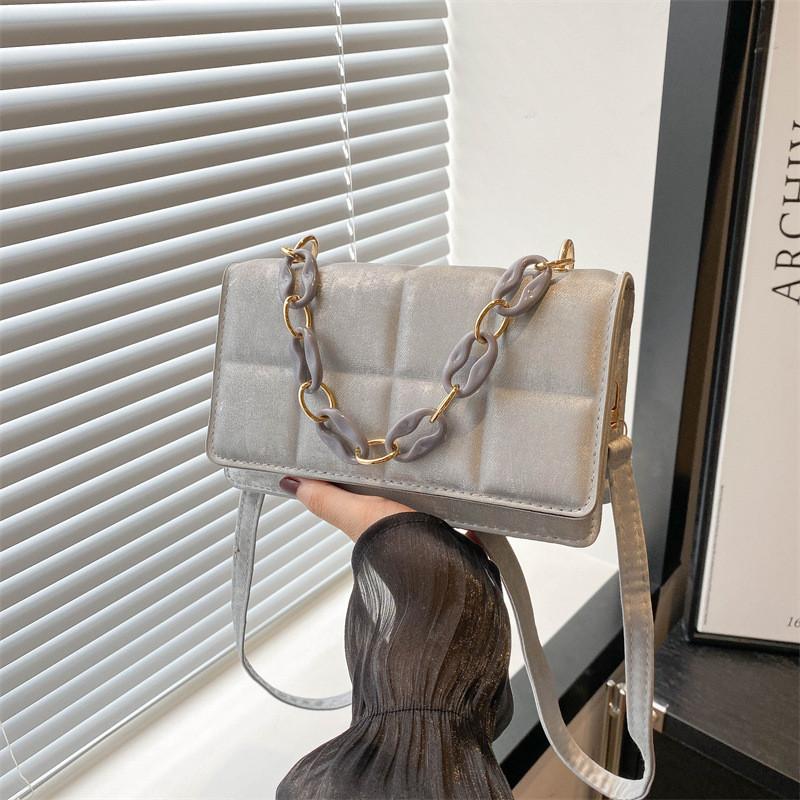 Trendy Casual Crossbody Bag For Women Elegant Pu Small Square Handbag With Soft Texture