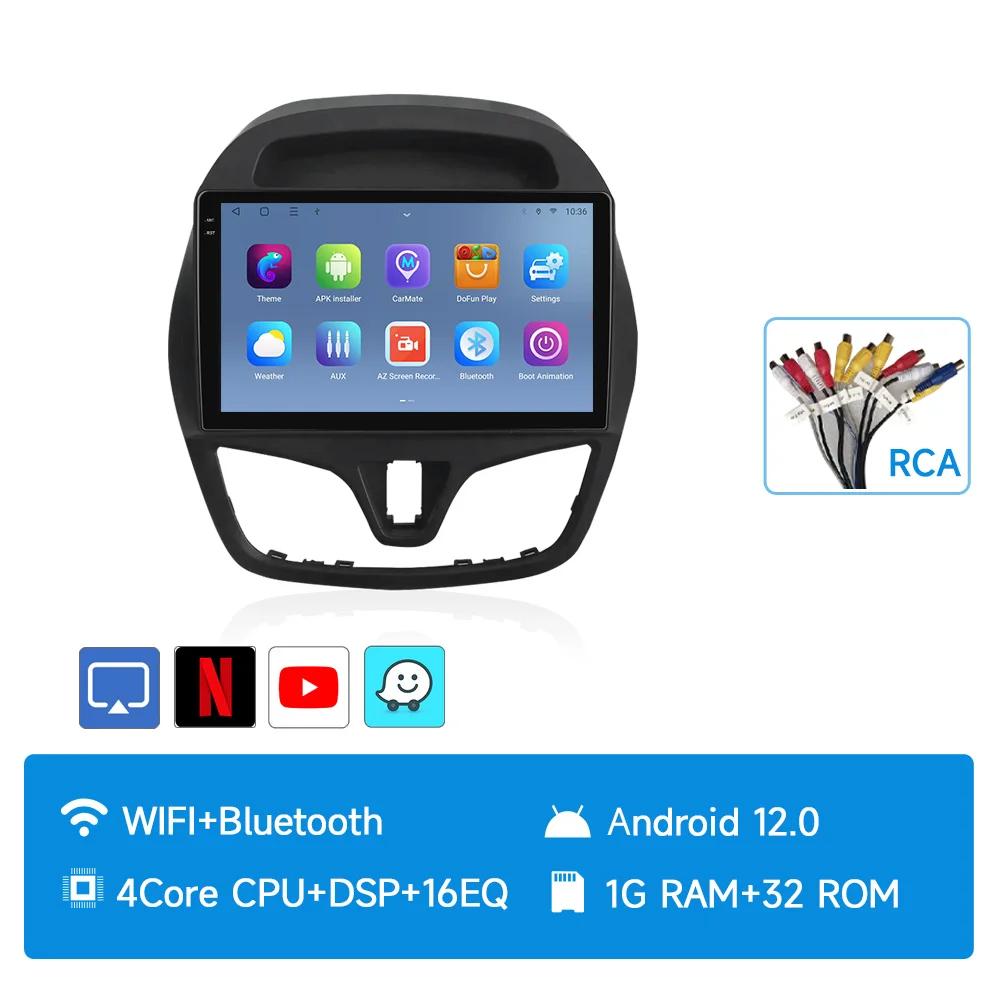 

JIUYIN Android 12 for Chevrolet Spark Beat 2015-2020 Car Radio Stereo Display Multimedia Video Player Navigation 2 din Audio CHINA