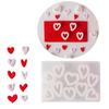 Heart Modelling Clay Earring Mold Mini Heart Earring Jewelry Ornament