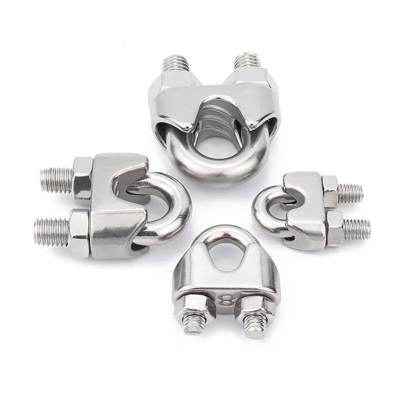 Keshi 304 Stainless Steel U-Shaped Wire Rope Clamp