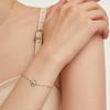 METROCITY JEWELRY M Basic Sterling Silber Weißes Armband A231SB9222WPA
