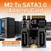 M2 To SATA3.0 Expansion Card Adapter JMB582 Chip KEY A + E WIFI M.2 To SATA for PC Servers Consumer Electronics/Storage Device