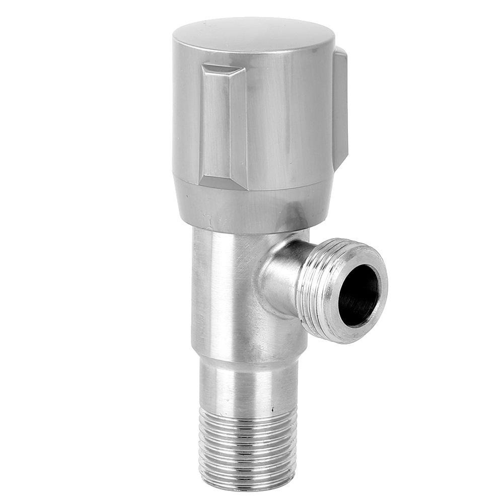 

G1 2-дюймовая резьба Нержавеющая сталь Угловой клапан Запорный клапан Аксессуары для смесителя Туалет Водонагреватель