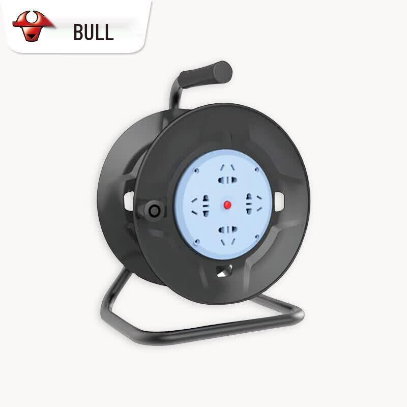 BULL Overheat Protection Cable Reel Power Strip GN-8030