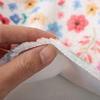0,5m/1m/2m Förtjockat Litet Blommigt Tryck Lammullstyg för Sömnad av Halsdukar Rockar Kläder till Husdjur Handgjorda DIY Klädtyger