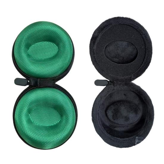 Einzelne Reiseuhr-Box Stoßfeste Uhrenaufbewahrungsbox Oxford-Gewebe Hartschalen-Uhrenschutz Anti-Rüttel-Box für 36-52mm Uhren und Smartwatches