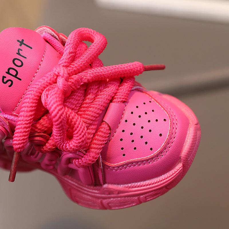 Autumn New Children's Sneakers Girls' Daddy Shoes Kids Shoes School Shoes