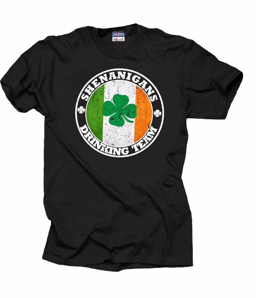 St Patricks Day Shenanigans Drinking Team Tshirt Funny Irish Ireland Tee S
